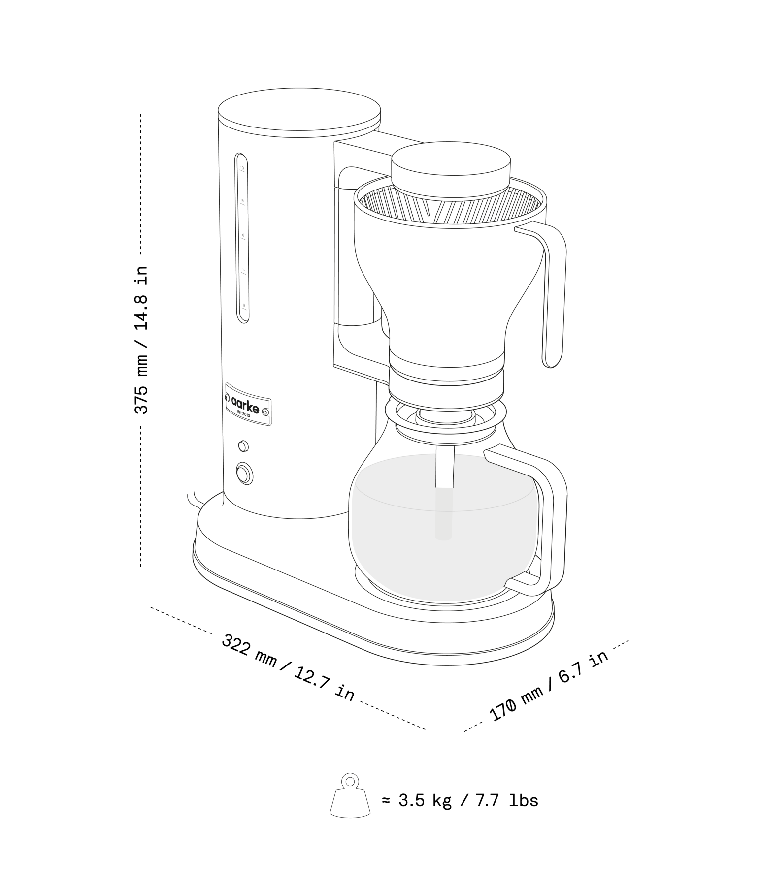Coffee Maker Stainless Steel - Image 6